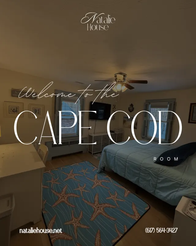 Cape Cod room with starfish rug